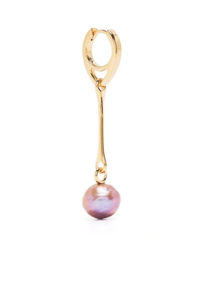 Maria Black Squash pearl drop earring - Gold
