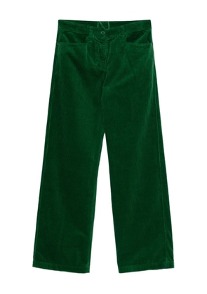 ASPESI corduroy-texture trousers - Green
