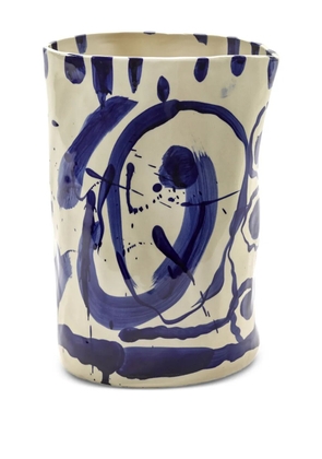 Serax large Sophia abstract-print vase - Neutrals