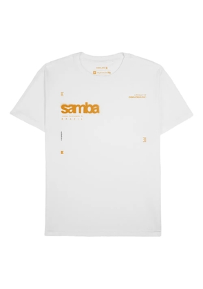 Osklen samba-graphic T-shirt - White