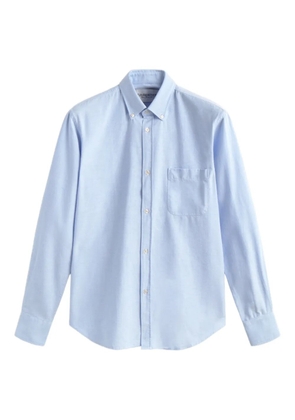LES HÉRITIERS pocket oxford shirt - Blue