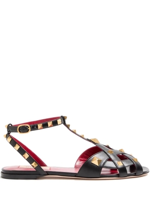 Valentino Garavani studdy kidskin sandals - Black