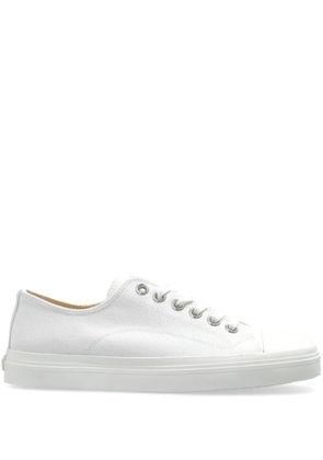Moschino square-toe sneakers - 10A - BIANCO