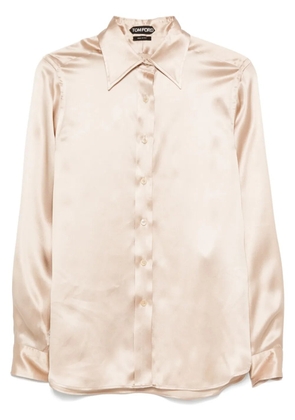 TOM FORD silk shirt - Neutrals
