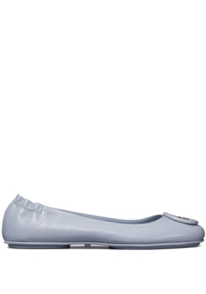 Tory Burch Minnie travel ballerina shoes - Blue