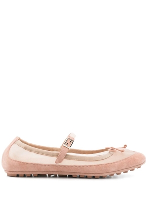 FENDI Baguette ballet flats - Pink