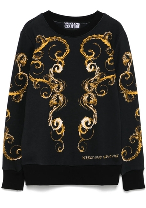 Versace Jeans Couture Barocco-print sweatshirt - Black