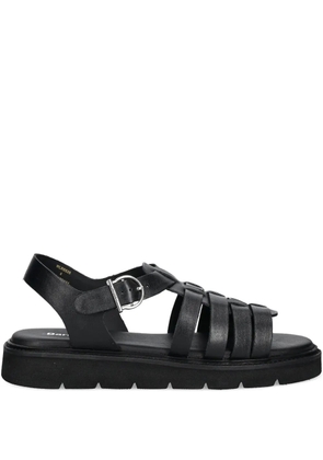 Barbour leather sandals - Black