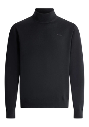 Bally turtleneck wool sweater - Black