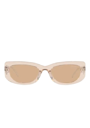 Prada Eyewear rectangular-frame sunglasses - Neutrals