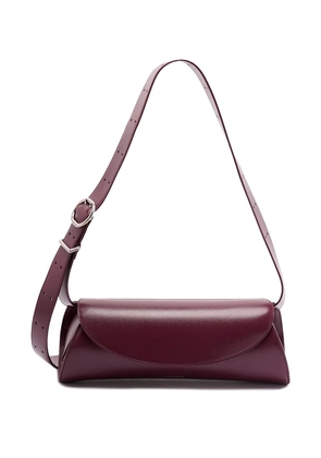 Jil Sander leather shoulder bag - Purple