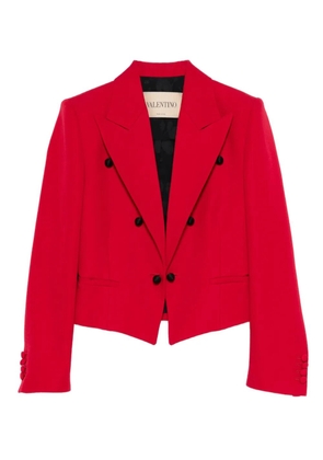 Valentino Garavani buttoned double-breasted blazer - Red