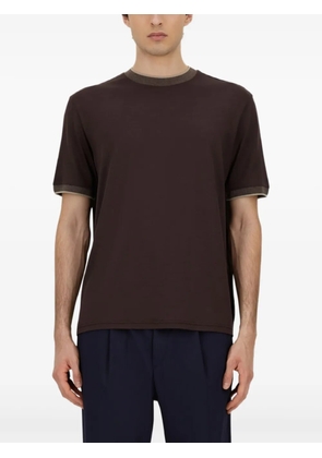 Herno short-sleeve T-shirt - Brown