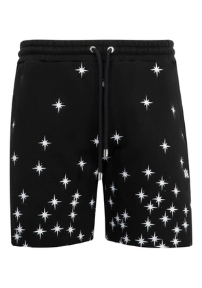 AMIRI Starbust Crystal sweatshort - Black