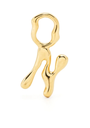 Maria Black Fluent letter N charm - Gold