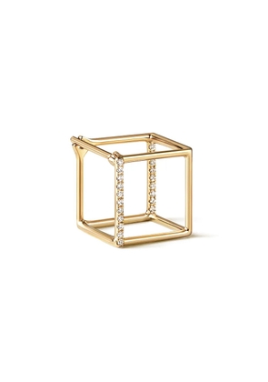 Shihara Diamond Square Earring 10 (01) - Metallic