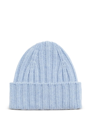 Chinti & Parker ribbed-knit beanie - Blue