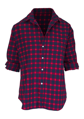 Frank & Eileen Eileen checked shirt - Blue