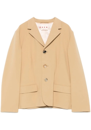 Marni single-breasted blazer - Neutrals