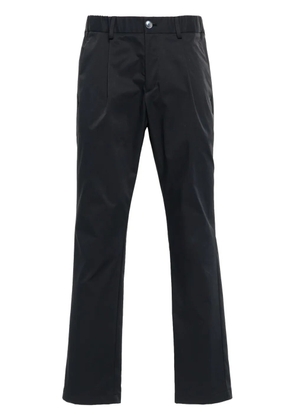 Herno logo-plaque trousers - Blue