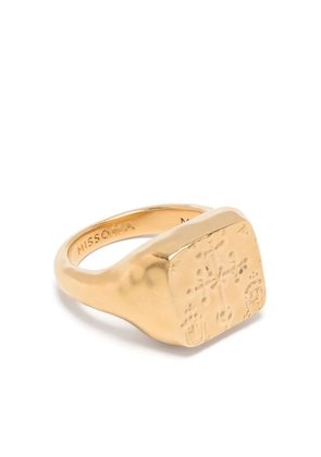 Missoma Lucy Williams Byzantine-coin ring - Gold