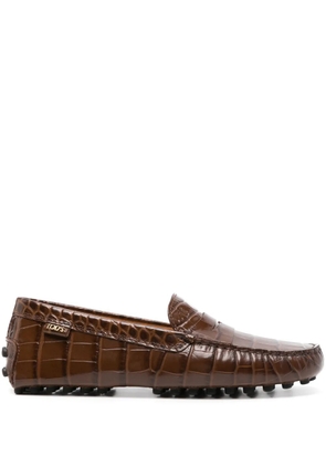 Tod's Gommino leather loafers - Brown