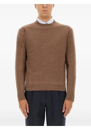 Zegna cashmere-blend jumper - Brown