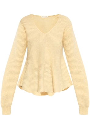 By Malene Birger ribbed-knit jumper - Neutrals