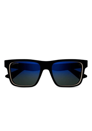 Gucci Eyewear rectangle-frame 'Black' sunglasses