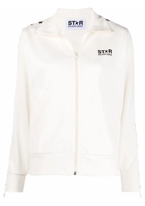 Golden Goose star-print sweat jacket - White