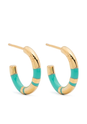 Aurelie Bidermann mini Positano hoop earrings - Gold
