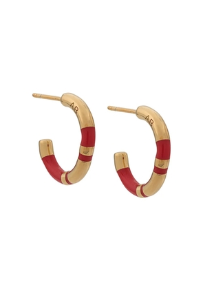 Aurelie Bidermann Positano small earrings - Red