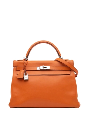 Hermès Pre-Owned 2009 Swift Kelly II Retourne 32 satchel - Orange