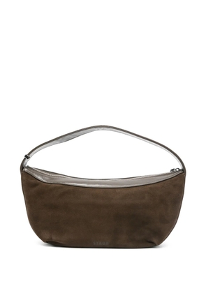 STAUD Demy zip shoulder bag - Brown