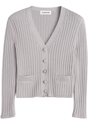 Lanvin V-neck cardigan - Grey