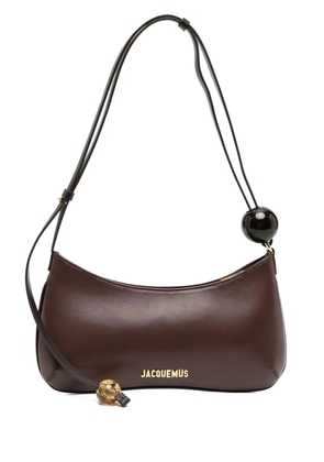 Jacquemus Le Bisou Perle shoulder bag - Brown