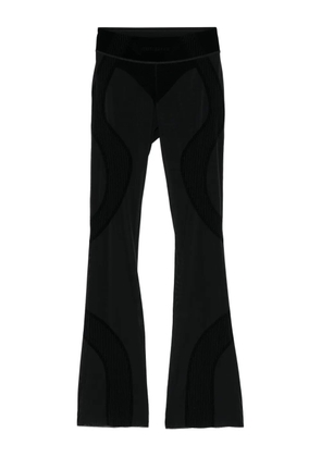 MISBHV flocked flared trousers - Black