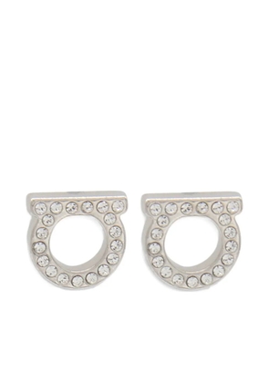 Ferragamo Gancini stud earrings - Silver