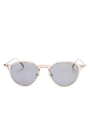 Montblanc round-frame sunglasses - Neutrals