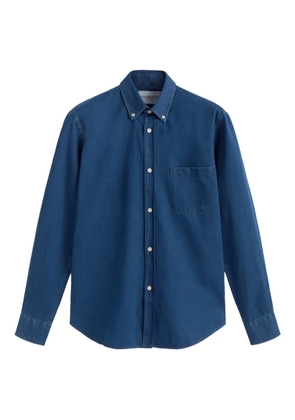LES HÉRITIERS indigo shirt - Blue