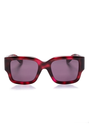 Gucci Eyewear square-frame sunglasses - Brown