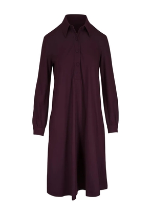 Odeeh button-front midi dress - Purple