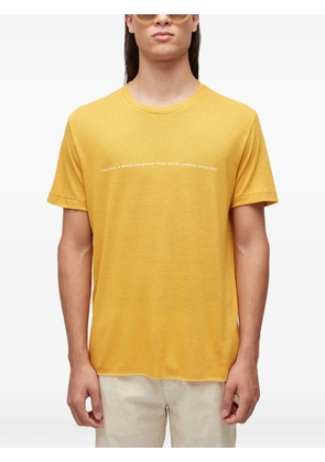 Osklen short-sleeve crew-.neck T-shirt - Yellow