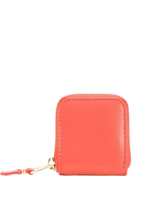 Comme Des Garçons Wallet zipped leather purse - Yellow