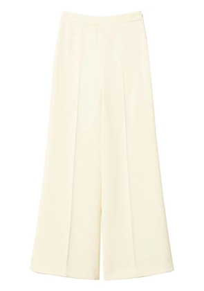 TWINSET crepe palazzo trousers - Yellow