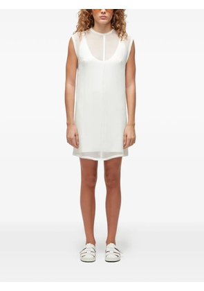 Osklen sleeveless mini dress - White