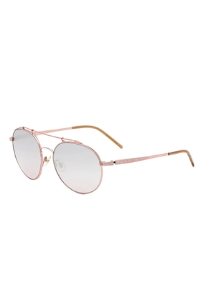 Sama Eyewear geometric-shape sunglasses - Pink