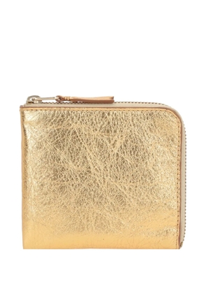 Comme Des Garçons Wallet metallic-finish wallet