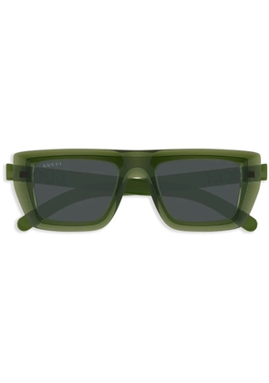 Gucci Eyewear transparent square sunglasses - Green