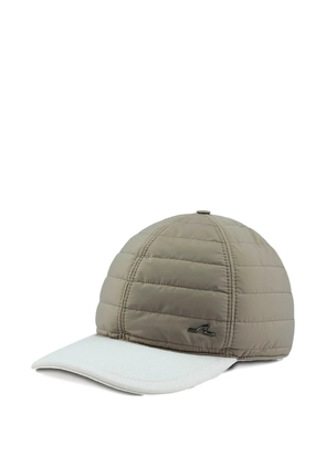 Paul & Shark quilted baseball cap - Neutrals